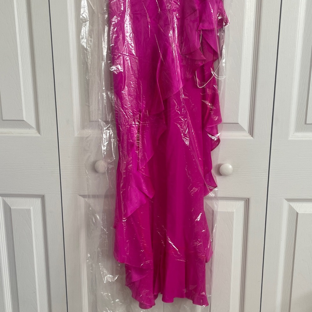 New Amanda Uprichard Amalia Silk Gown Dress size XS - Picture 6 of 11